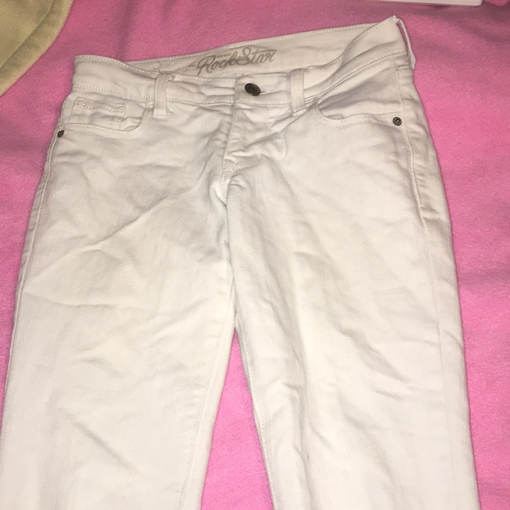 White jeans